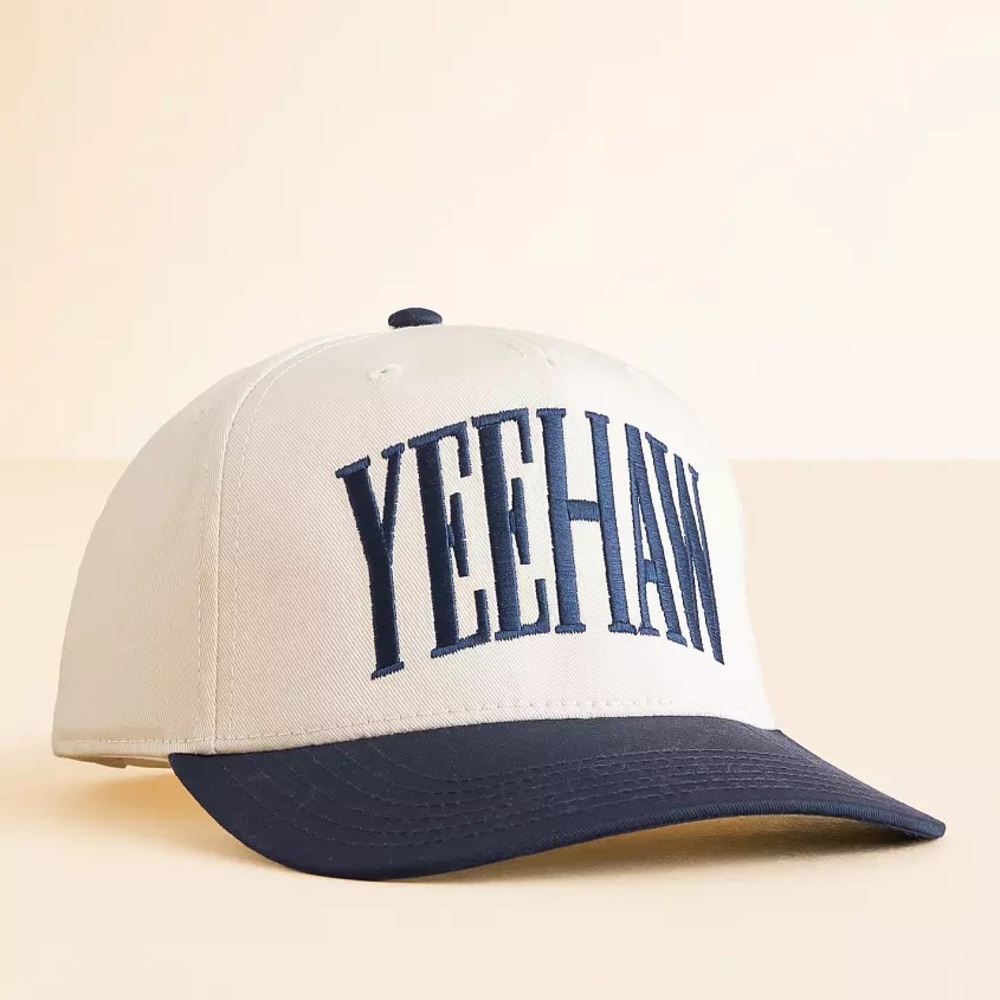 Yeehaw two tone hat